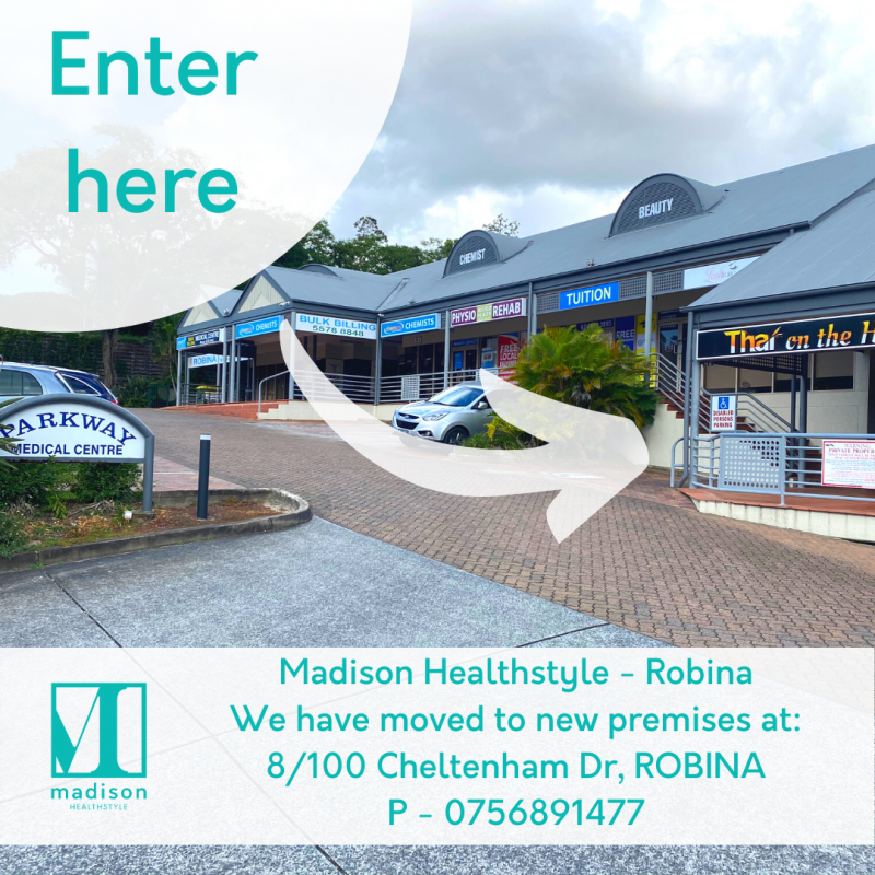 how to get to madison healthstyle robina